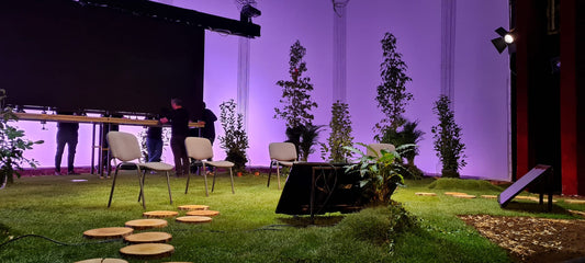 Decor natural pe scena Teatrului Odeon