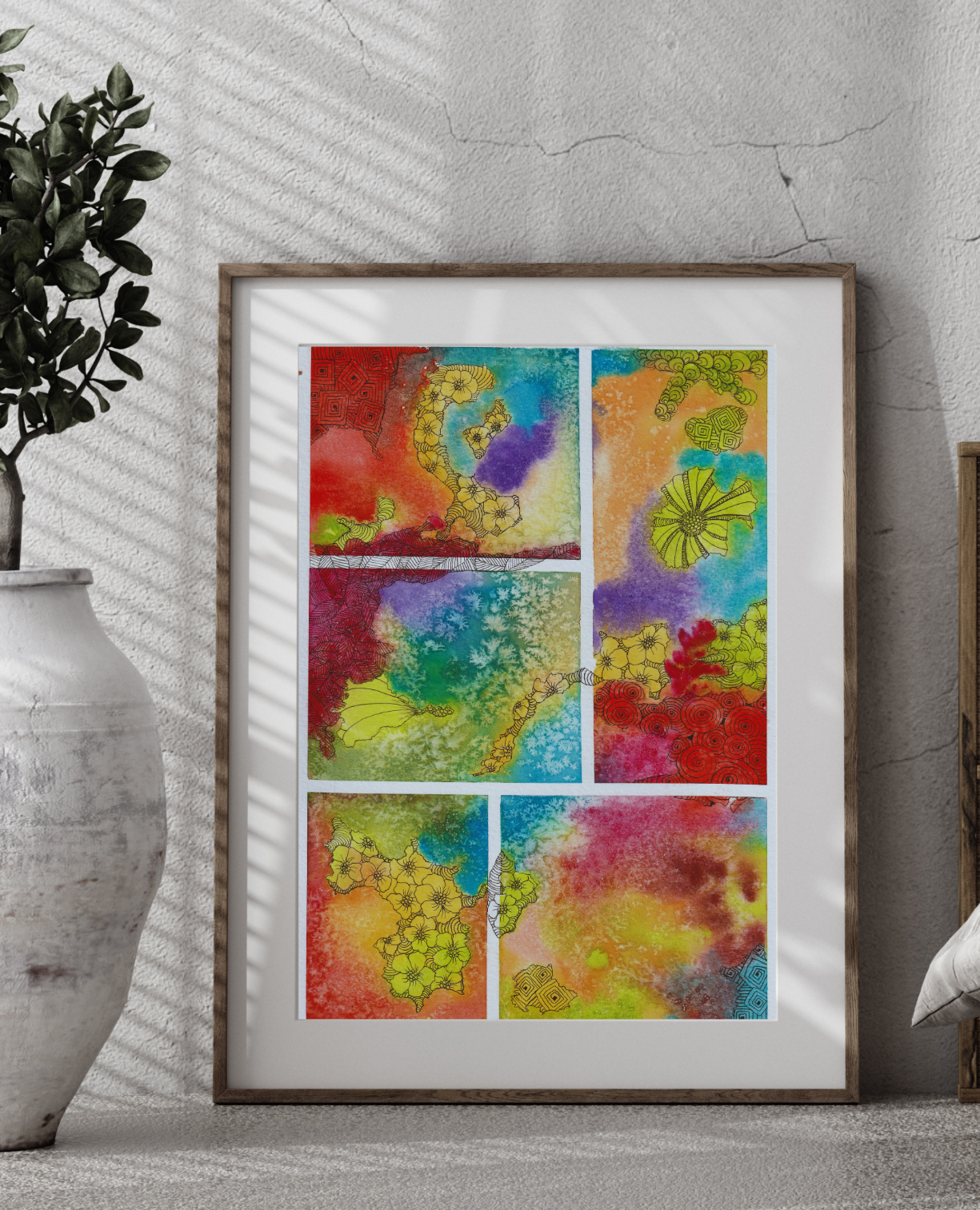 Peaking thru the colours || Neurographica Collection