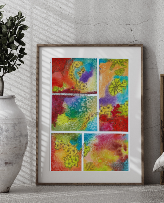 Peaking thru the colours || Neurographica Collection