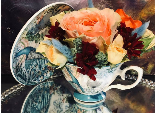 🌿  Tea-time Flowers || Floral Workshop