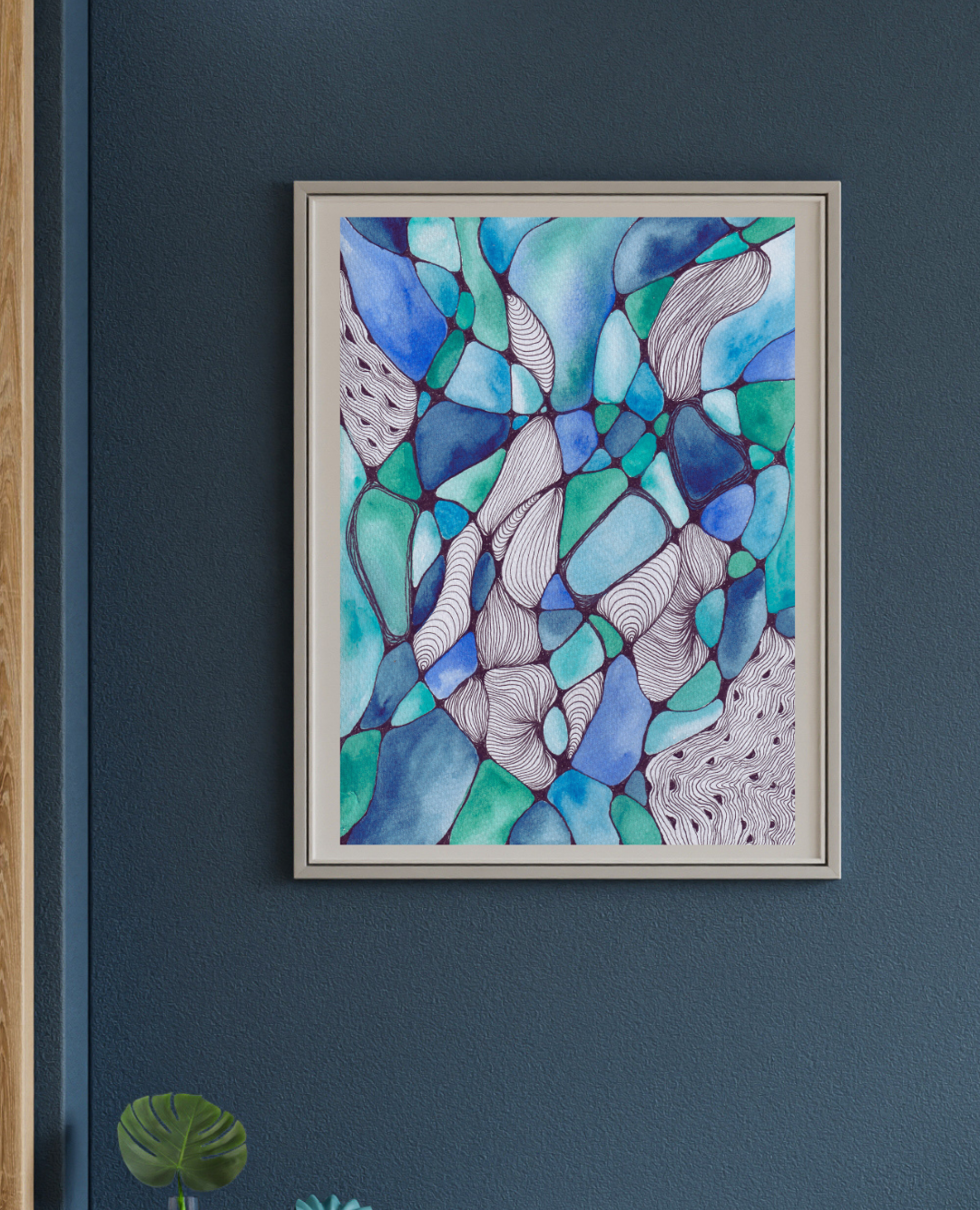 Blue Waves || Neurographica Collection