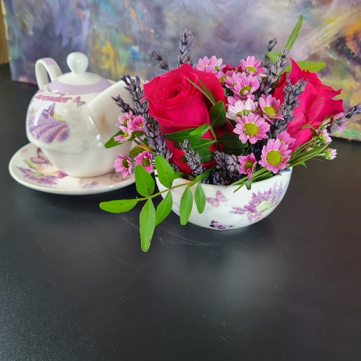 TEA TIME BLOOMS | Floral Teacup Kit
