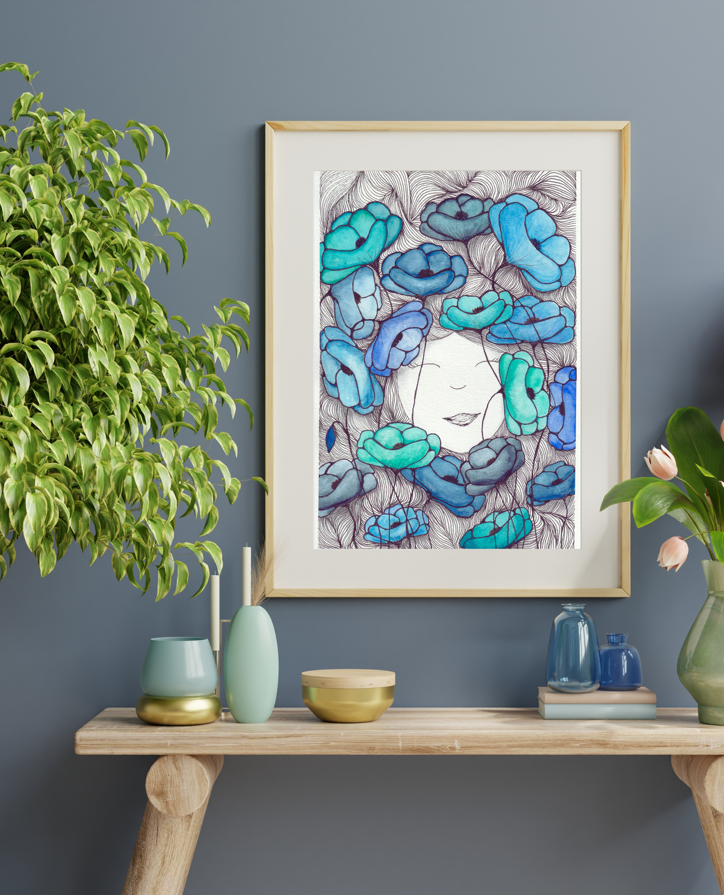 Blue Flowers || Fairy Collection