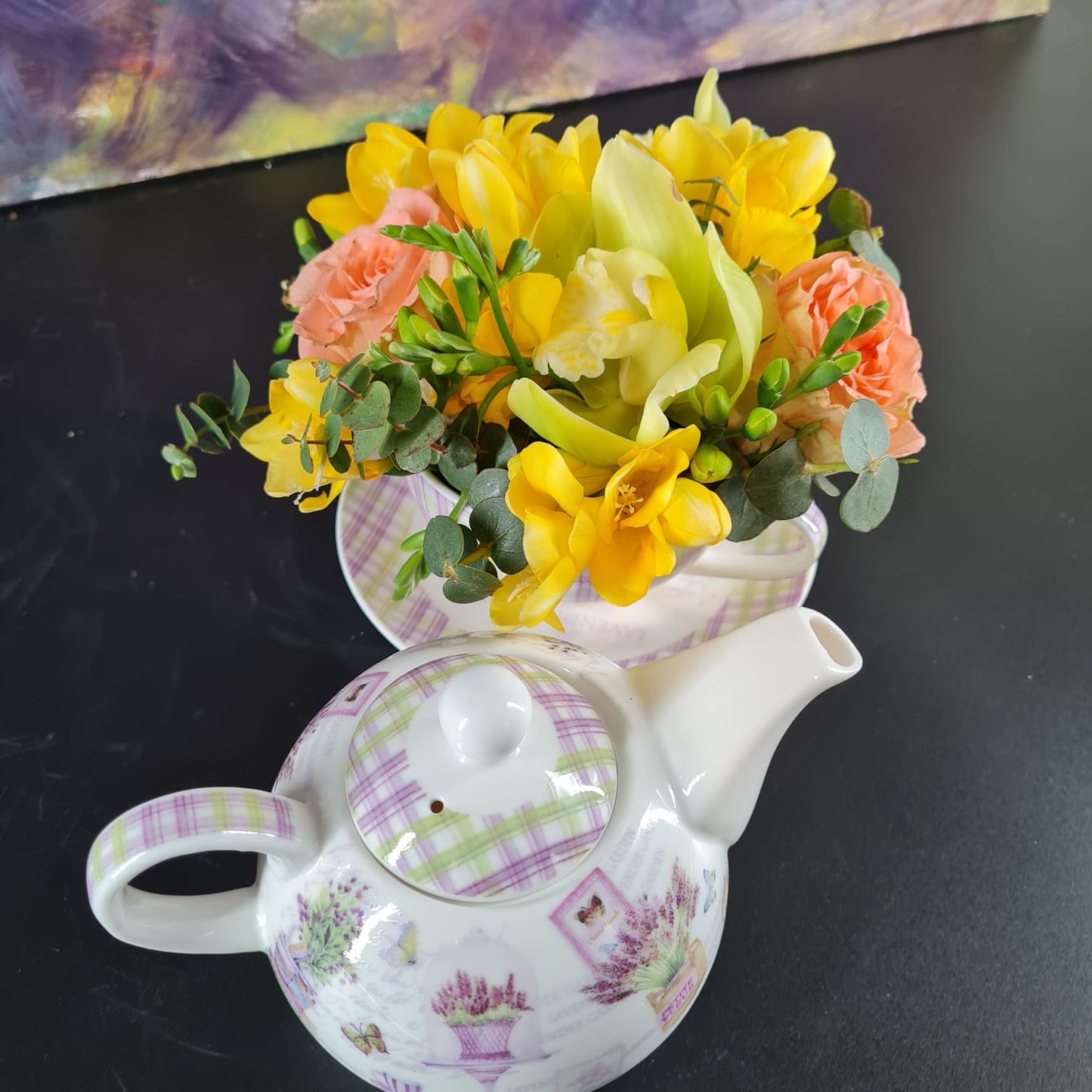 TEA TIME BLOOMS | Floral Teacup Kit