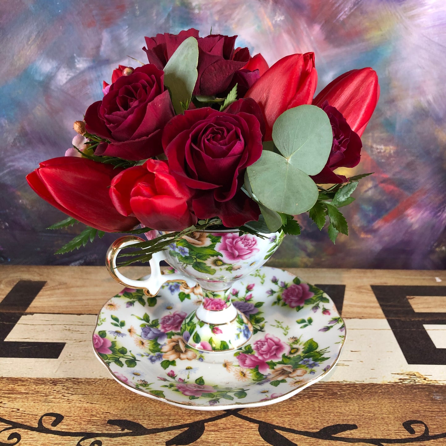 TEA TIME BLOOMS | Floral Teacup Kit