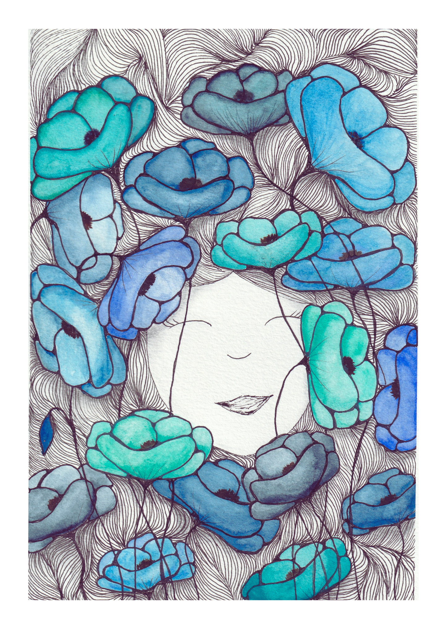 Blue Flowers || Fairy Collection