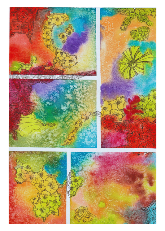 Peaking thru the colours || Neurographica Collection