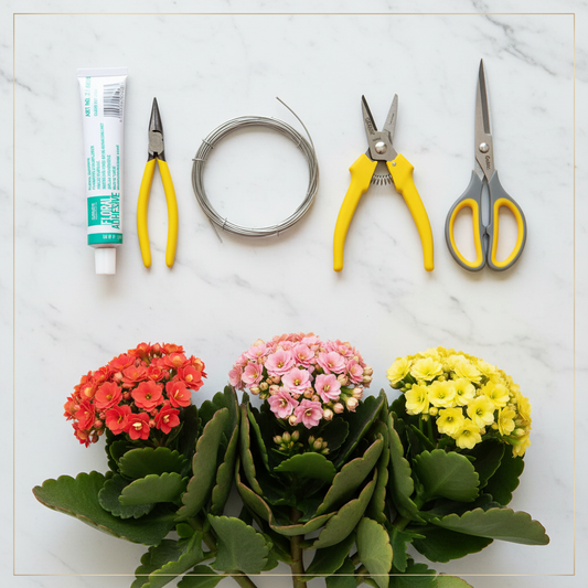 Kit floral cu toate sculele - complet